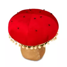 Velvet Mushroom Pillow at Spencer's