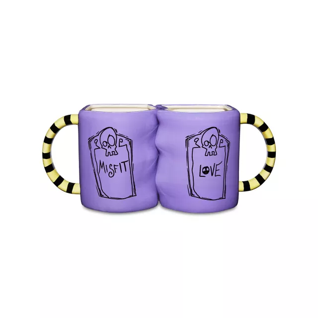 Jack Skellington and Sally Molded Coffee Mugs 22 oz. 2 Pack - The Nightmare Before Christmas at Spencer's