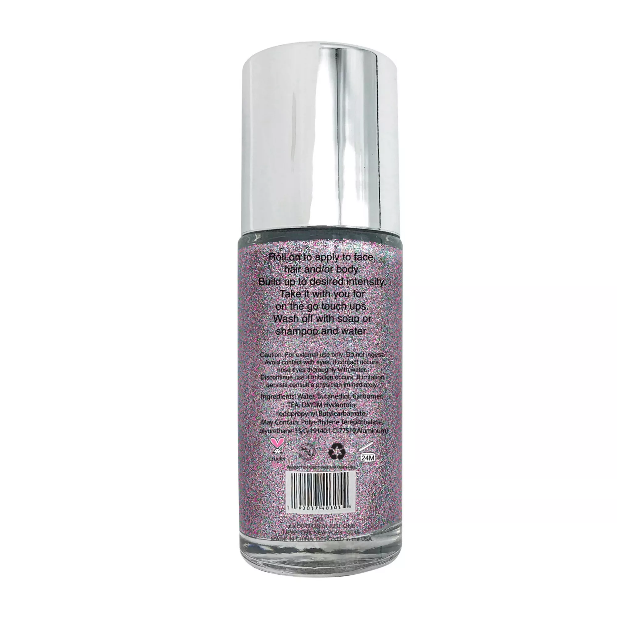 Glitter Galaxy Platinum Roll-On Body Glitter at Spencer's