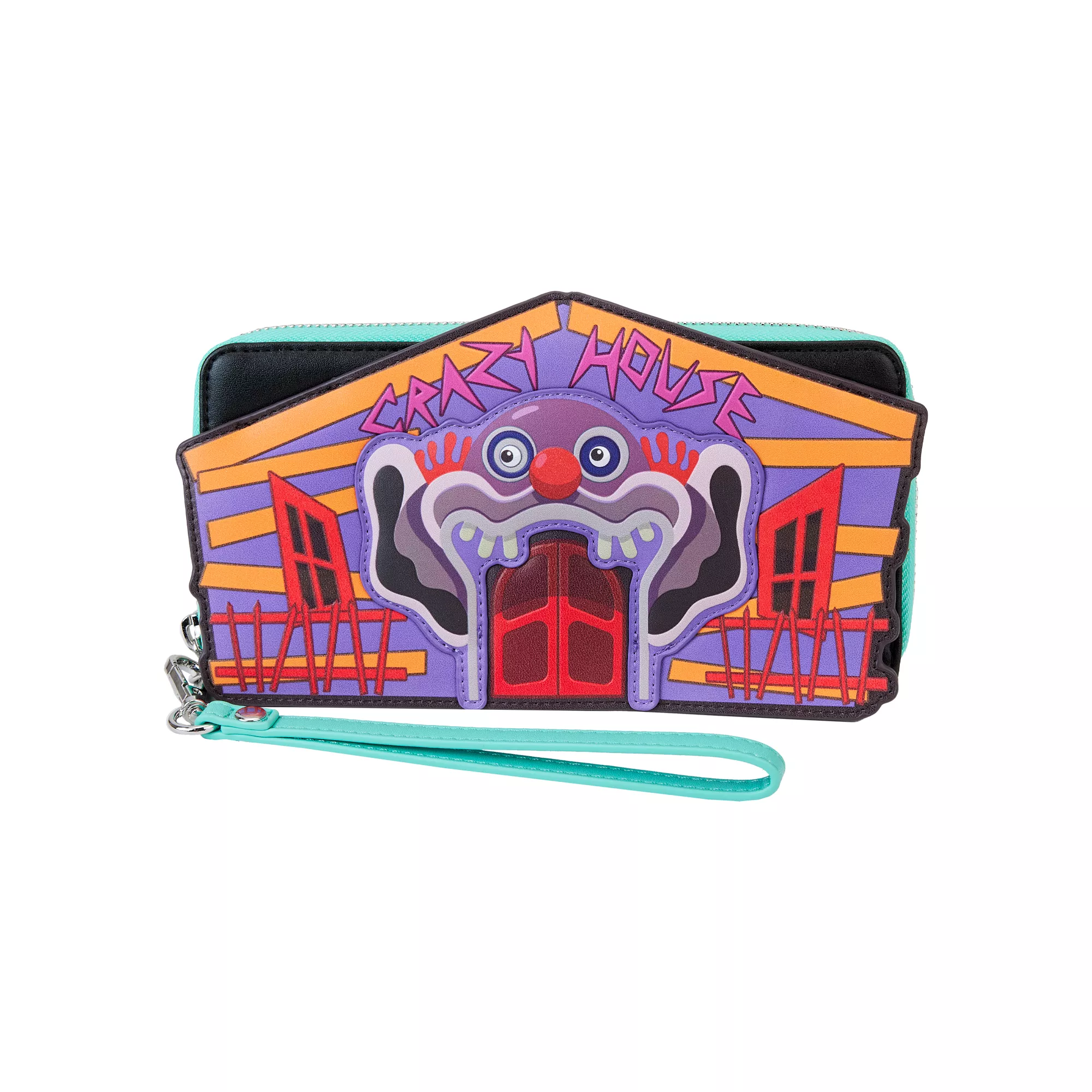 Loungefly Killer Klowns from Outer Space Wristlet at Spencer's
