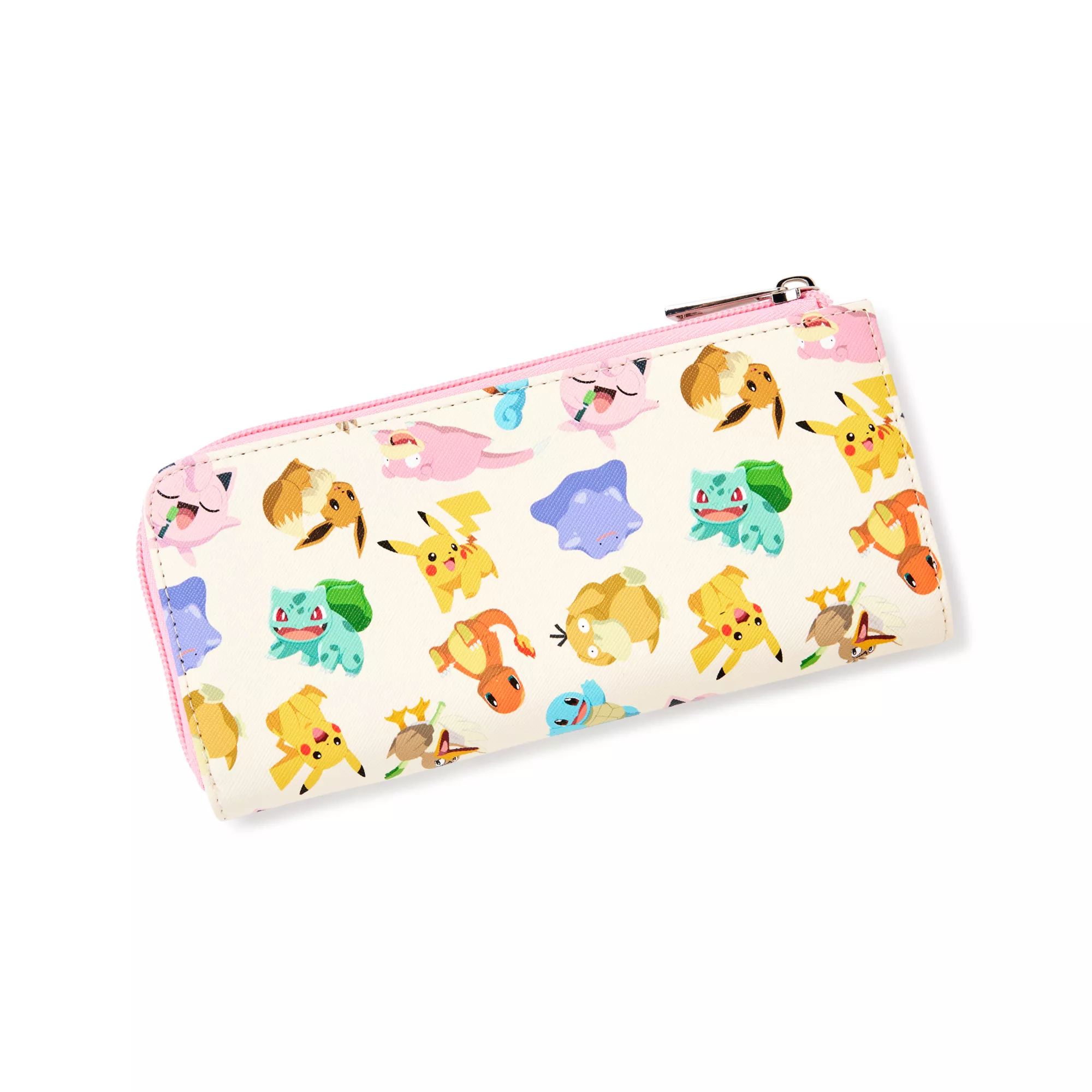Pokémon Characters Badge Zip Wallet at Spencer's