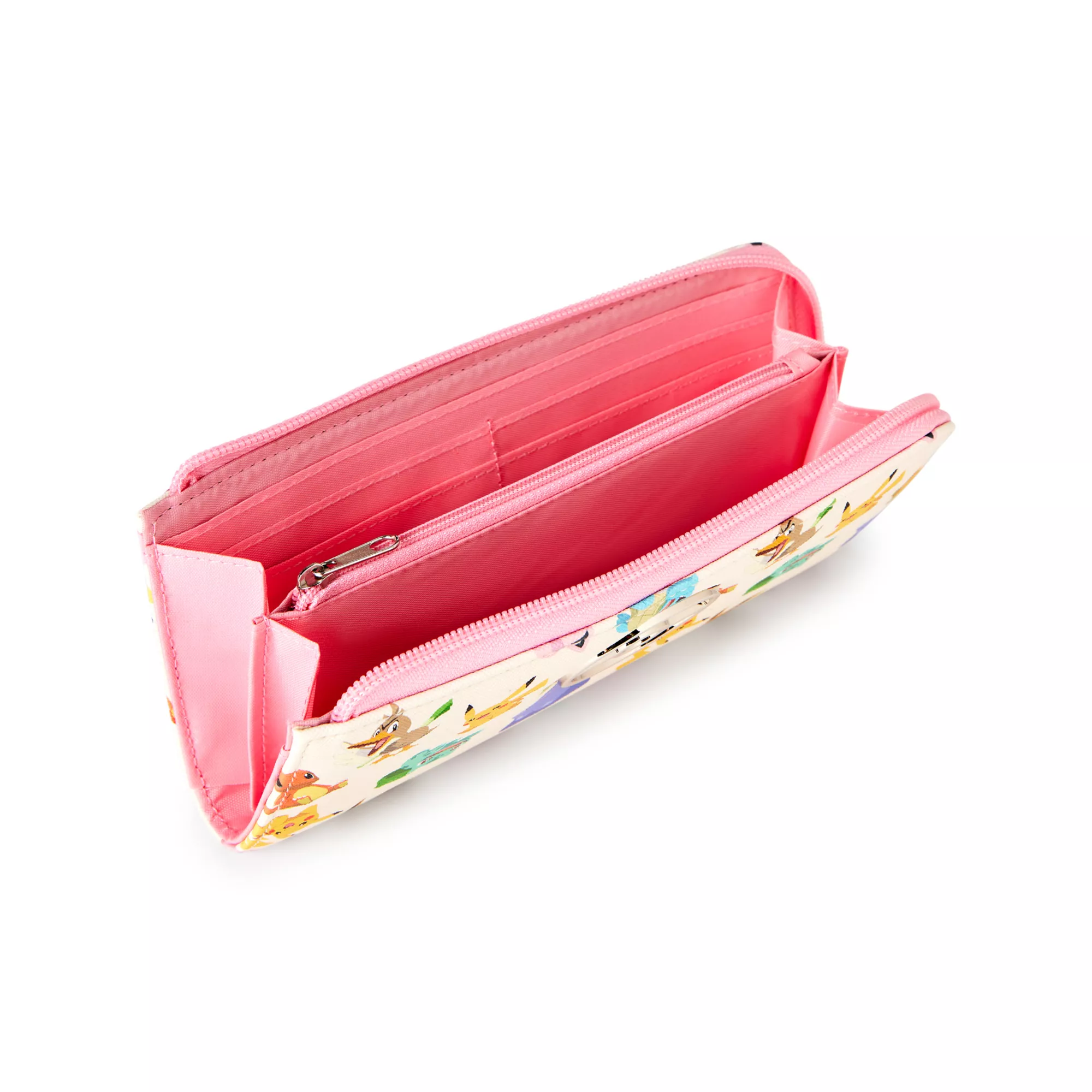 Pokémon Characters Badge Zip Wallet at Spencer's