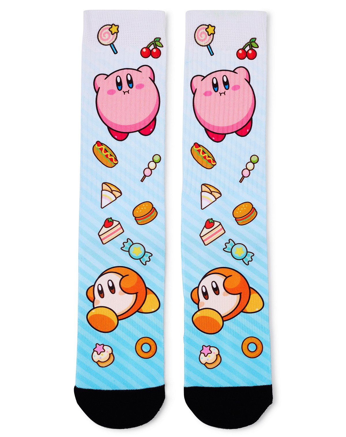 Kirby Food 360 Crew Socks - Nintendo