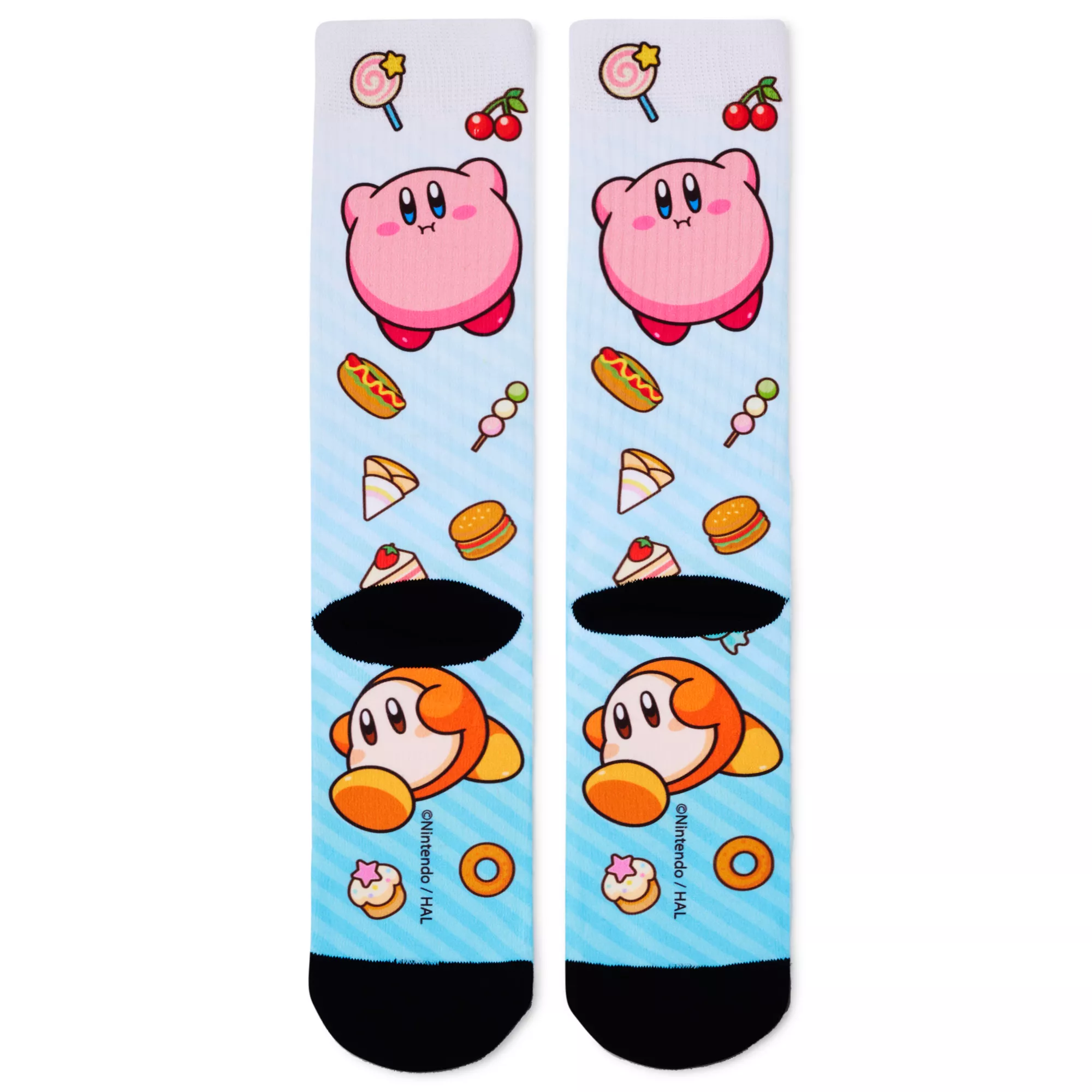 Kirby Food 360 Crew Socks at Spencer's