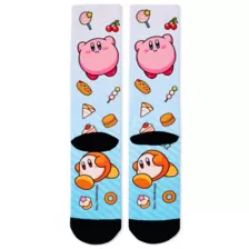 Kirby Food 360 Crew Socks at Spencer's