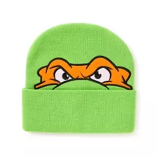 Michelangelo Face Beanie Hat - Teenage Mutant Ninja Turtles at Spencer's