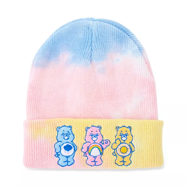 Care Bears Tie Dye Cuff Beanie Hat at Spencer's