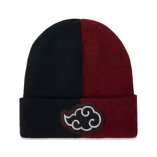 Akatsuki Color Block Cuff Beanie Hat - Naruto at Spencer's