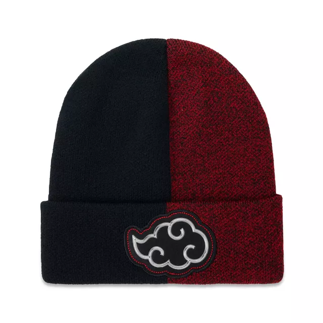 Akatsuki Color Block Cuff Beanie Hat - Naruto at Spencer's