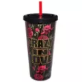 Crazy In Love Chucky and Tiffany Cup with Straw - 20 oz. at Spencer's