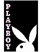 Playboy Rabbit Head Poster