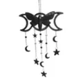 Black Resin Moth Hanging Decoration at Spencer's