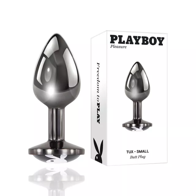 Playboy Pleasure Tux Small Butt Plug - 3.9 Inch - Spencer's