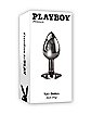 Playboy Pleasure Tux Small Butt Plug - 3.9 Inch
