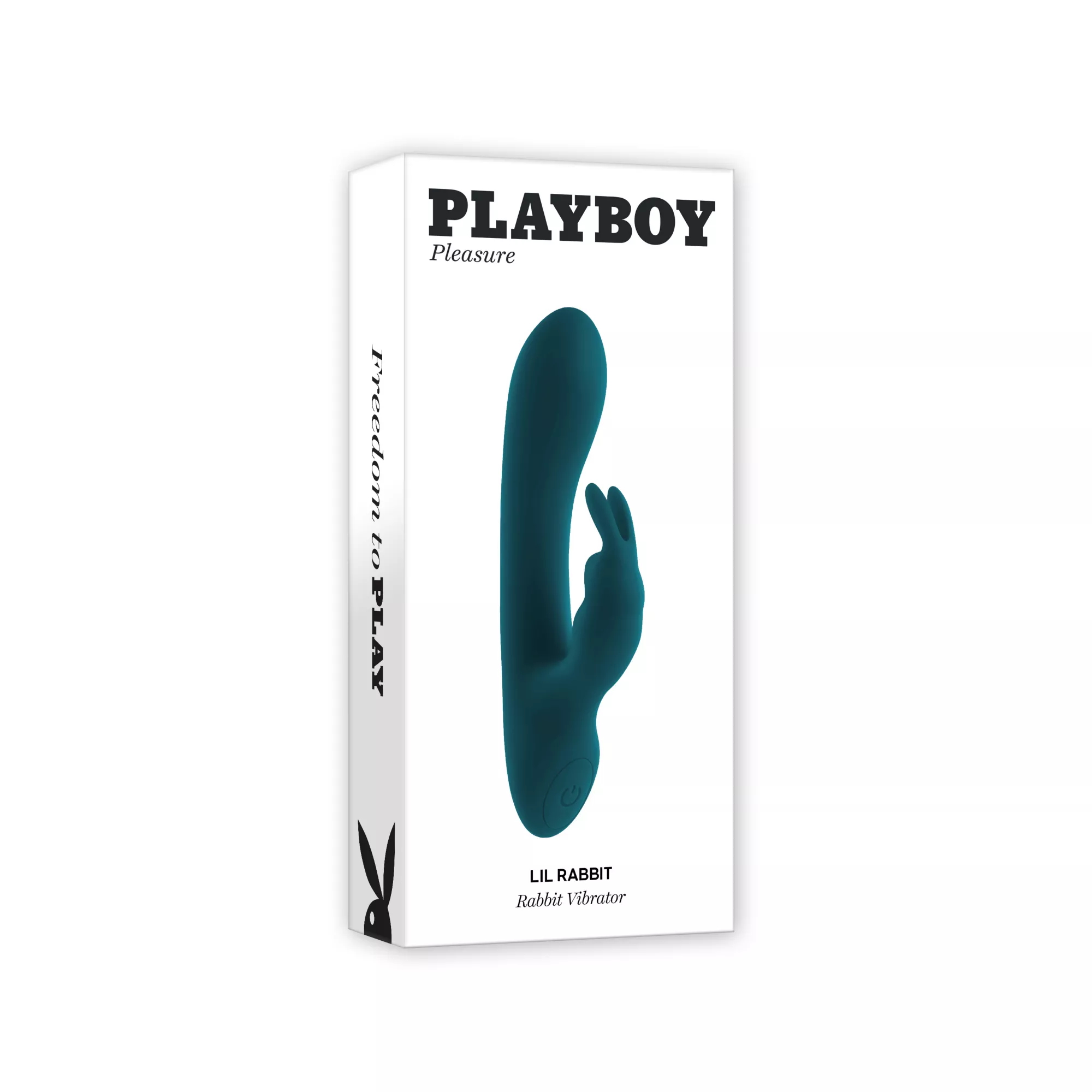 Playboy Pleasure Rechargeable Waterproof Lil Rabbit Rabbit Vibrator - 5.8 Inch at Spencer's