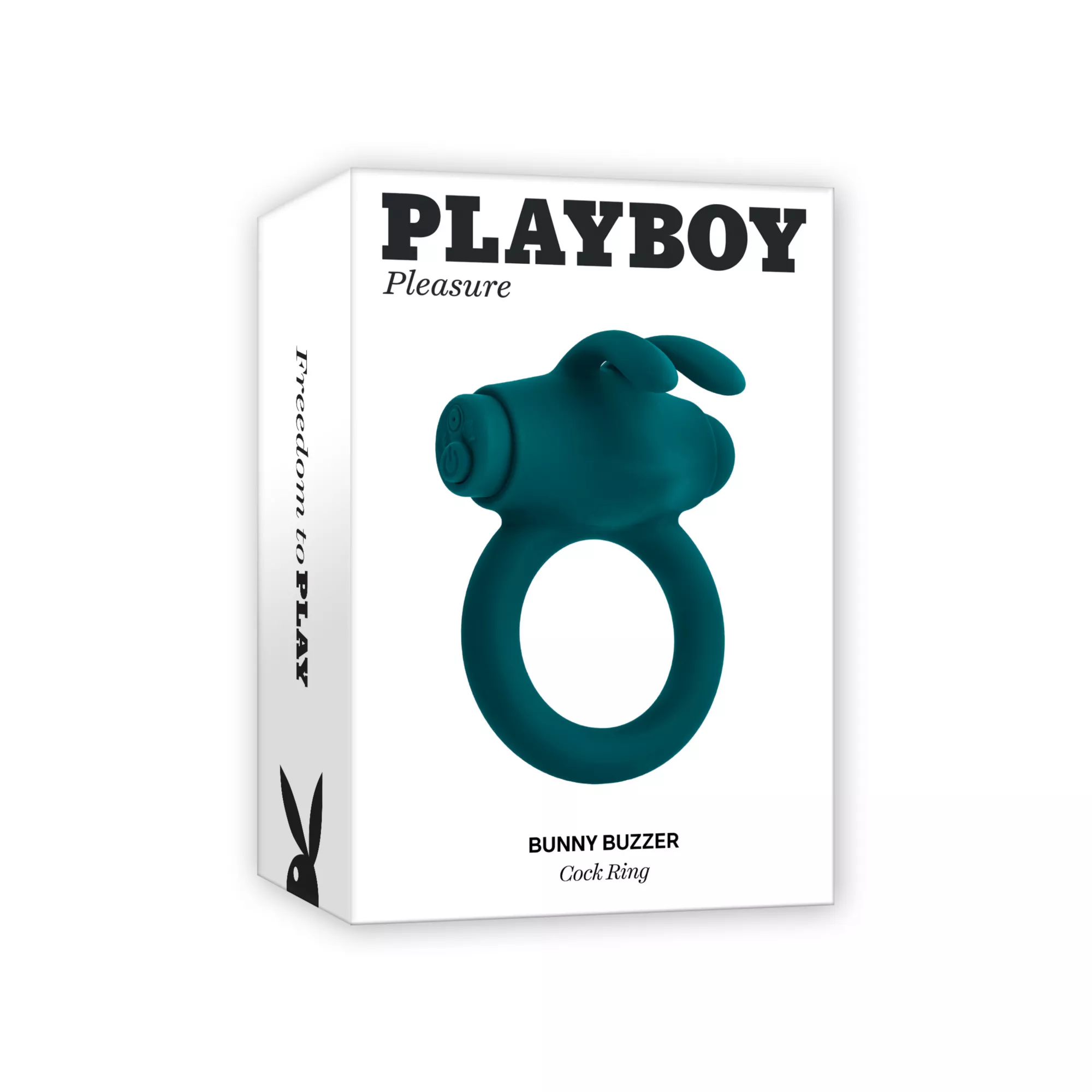 Playboy Pleasure Bunny Buzzer Rechargeable Waterproof Cock Ring at Spencer's