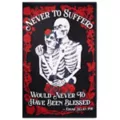 Never to Suffer Tapestry at Spencer's