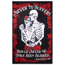 Never to Suffer Tapestry at Spencer's