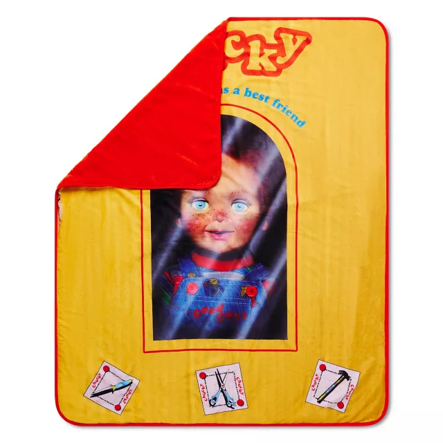 Chucky Good Guys Fleece Blanket at Spencer's