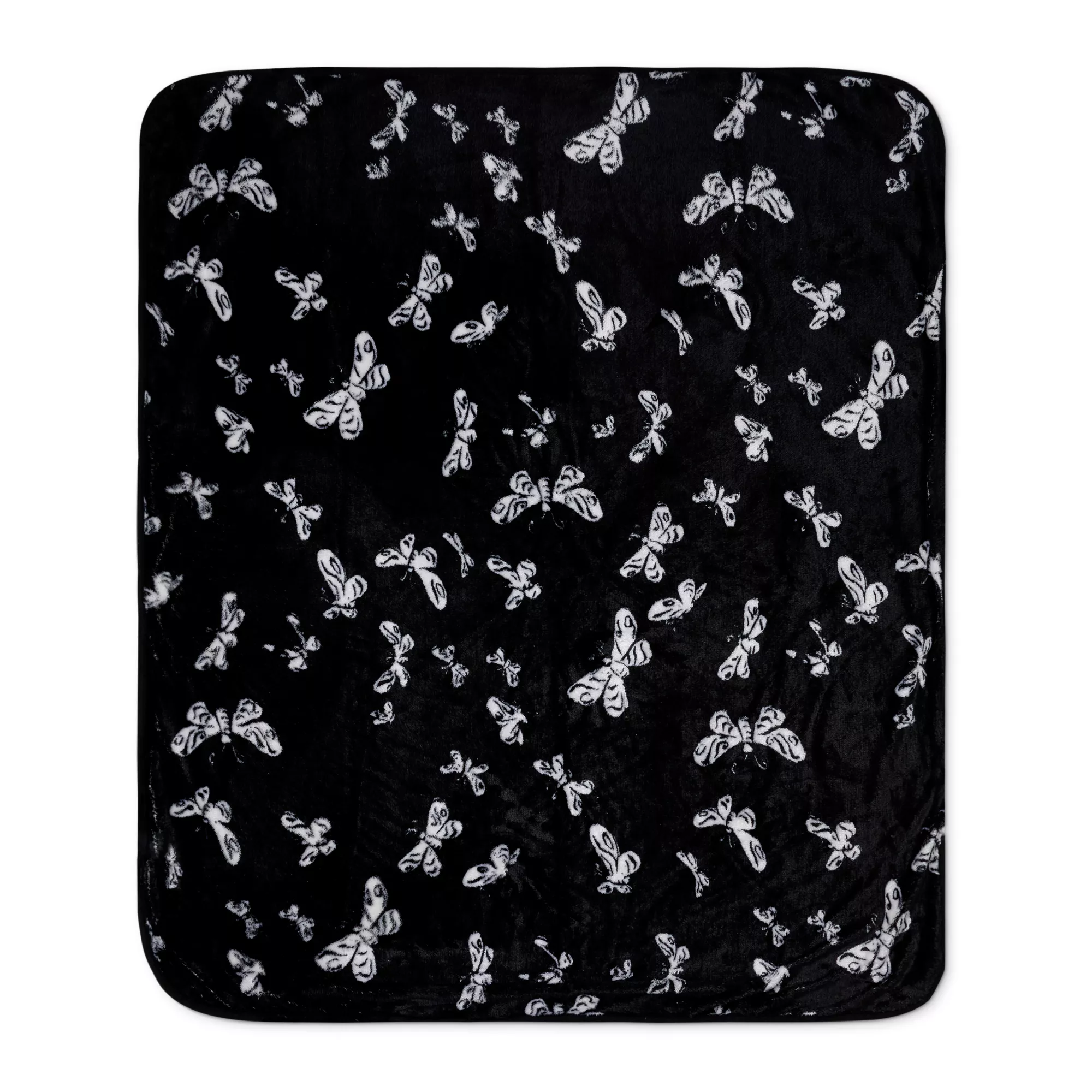 Corpse Bride Moth Blanket at Spencer's