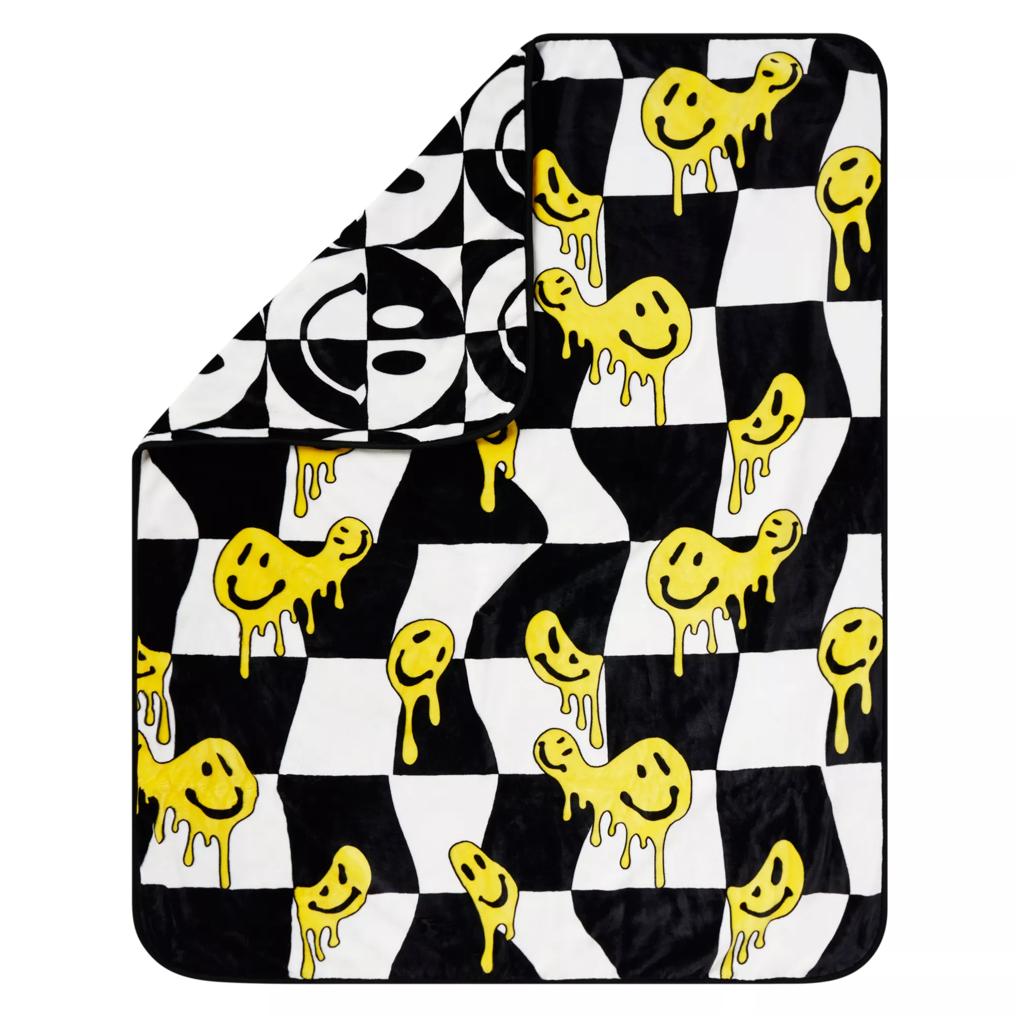 Drippy Smiles Fleece Blanket at Spencer's