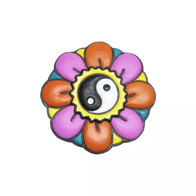 Floral Yin Yang Trinket Box at Spencer's