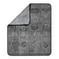 Glow in the Dark Horoscope Fleece Blanket at Spencer's
