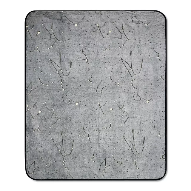 Glow in the Dark Horoscope Fleece Blanket at Spencer's