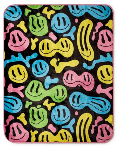 Melty Smile Fleece Blanket