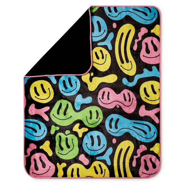 Melty Smile Fleece Blanket at Spencer's