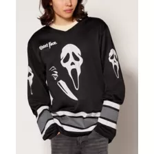 Ghost Face Hockey Jersey at Spencer's