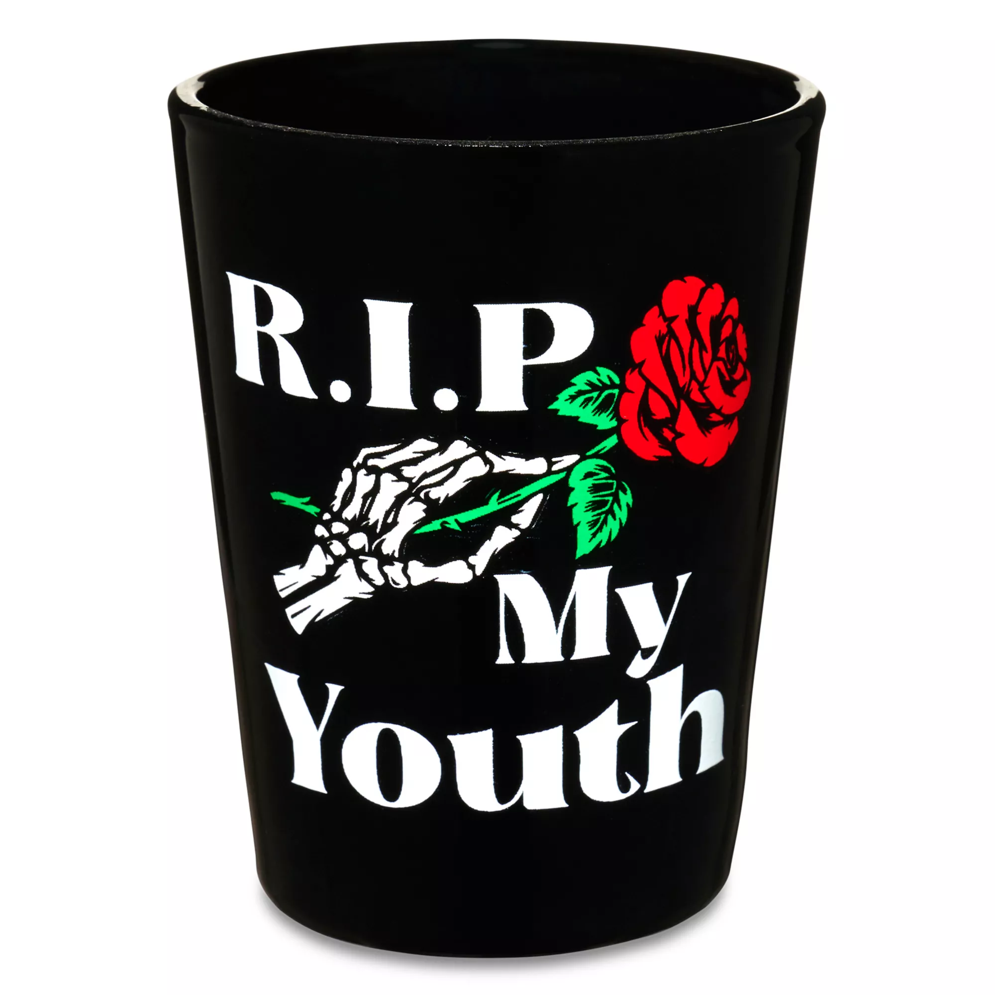 R.I.P. My Youth Shot Glass - 2 oz. at Spencer's