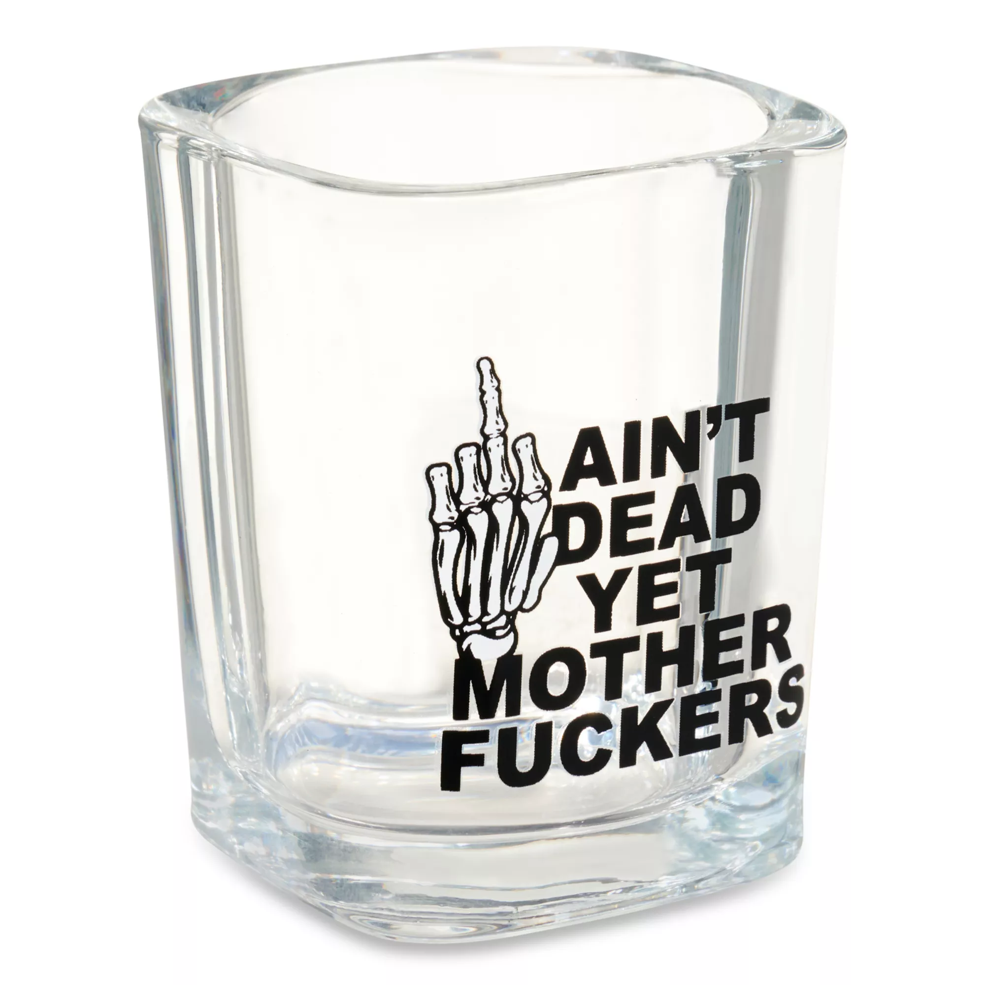 Ain't Dead Yet Square Shot Glass - 2 oz. at Spencer's
