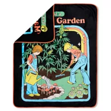 Magic Garden Fleece Blanket - Steven Rhodes at Spencer's