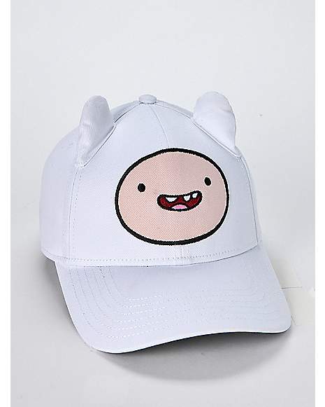 Finn Face Snapback Hat - Adventure Time - Spencer's