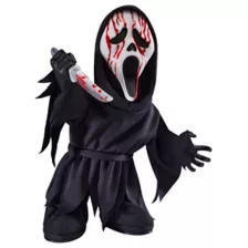 10 Inch Ghost Face Side Stepper Decoration at Spencer's