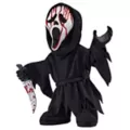 10 Inch Ghost Face Side Stepper Decoration at Spencer's