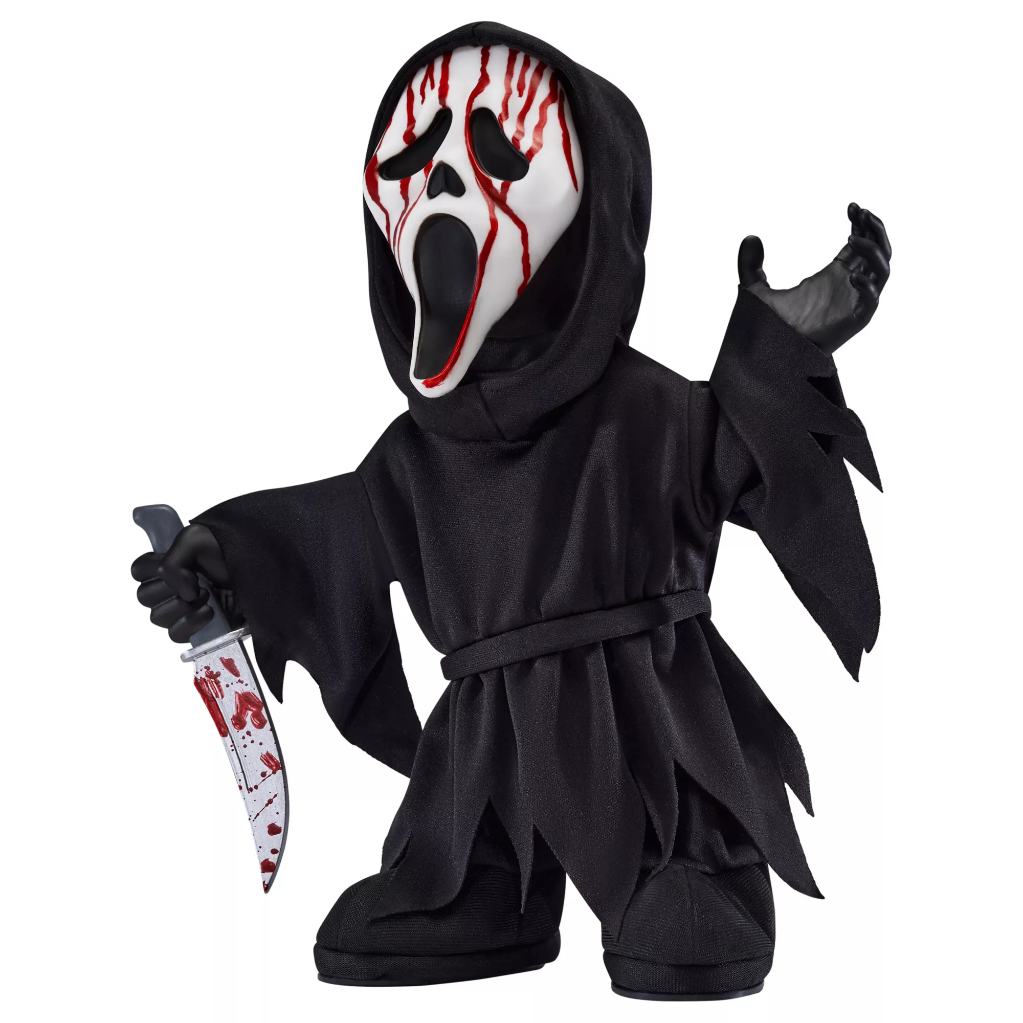 10 Inch Ghost Face Side Stepper Decoration at Spencer's