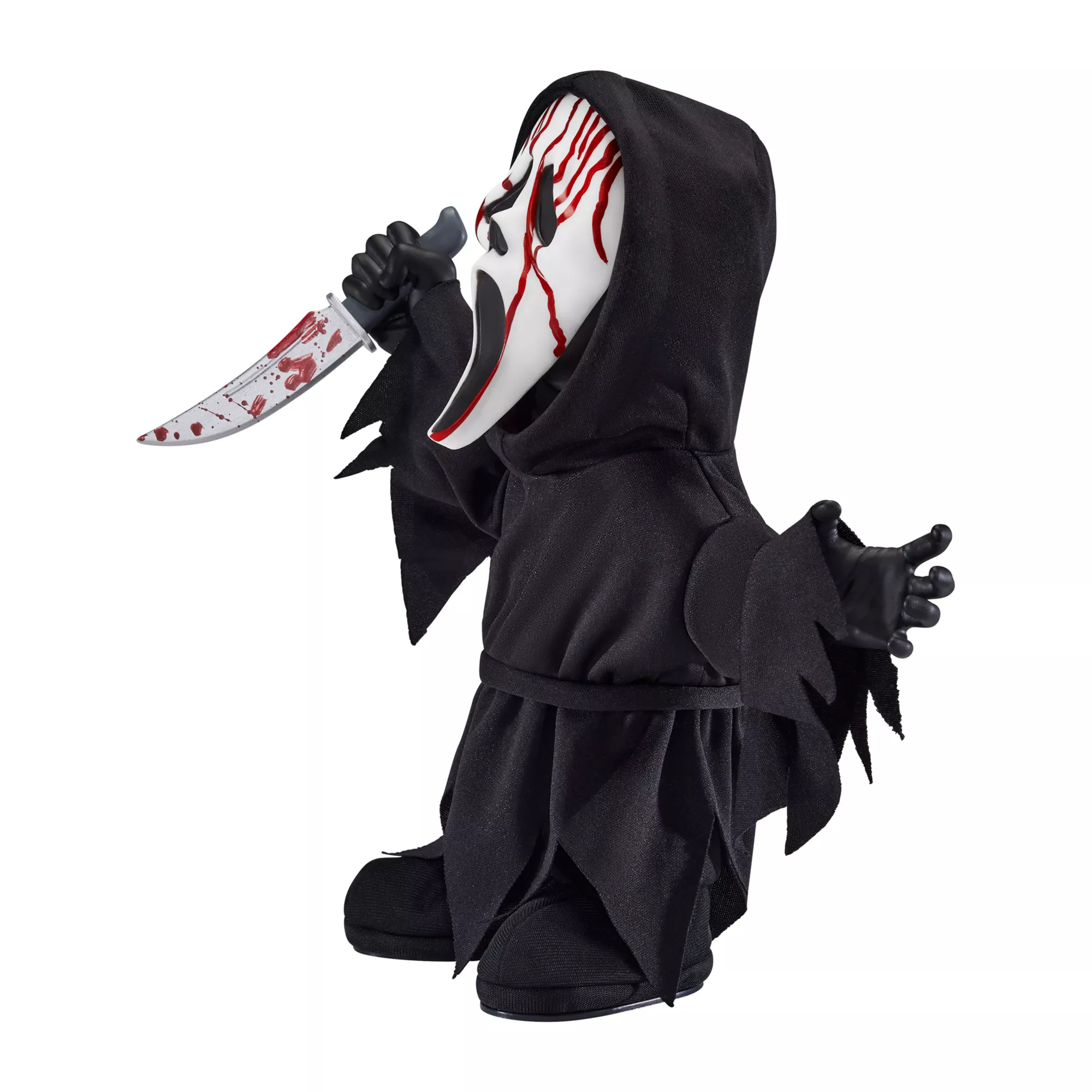 10 Inch Ghost Face Side Stepper Decoration at Spencer's