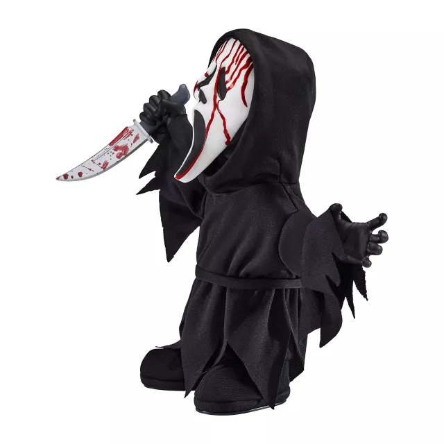 10 Inch Ghost Face Side Stepper Decoration at Spencer's