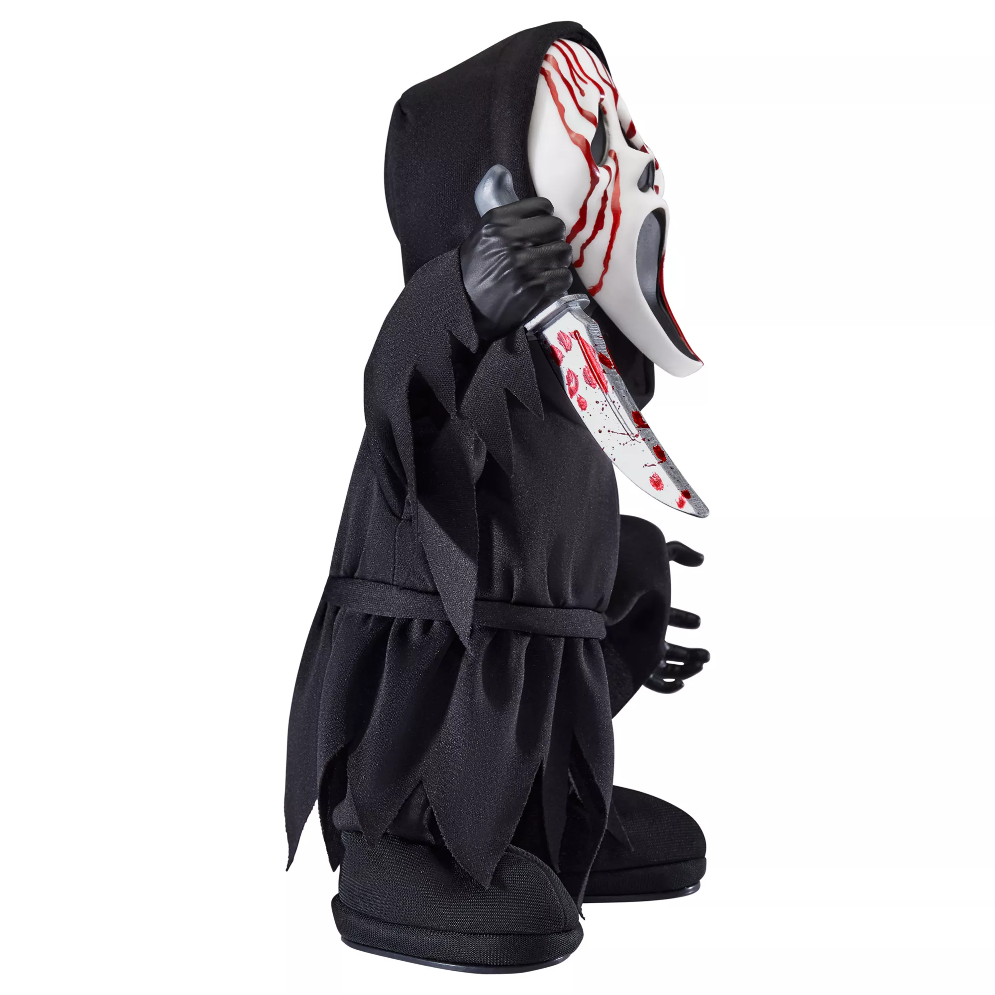 10 Inch Ghost Face Side Stepper Decoration at Spencer's