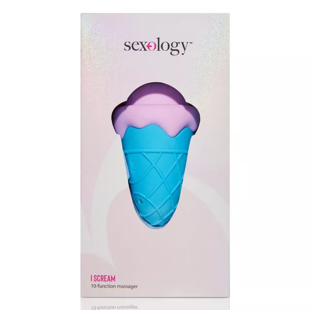 I Scream 10-Function Rechargeable Clitoral Massager 3.7 Inch - Sexology at Spencer's