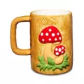 Molded Wooden Mushroom Coffee Mug - 18 oz. at Spencer's