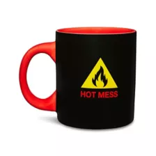 Hot Mess Nutrition Facts Coffee Mug - 20 oz. at Spencer's