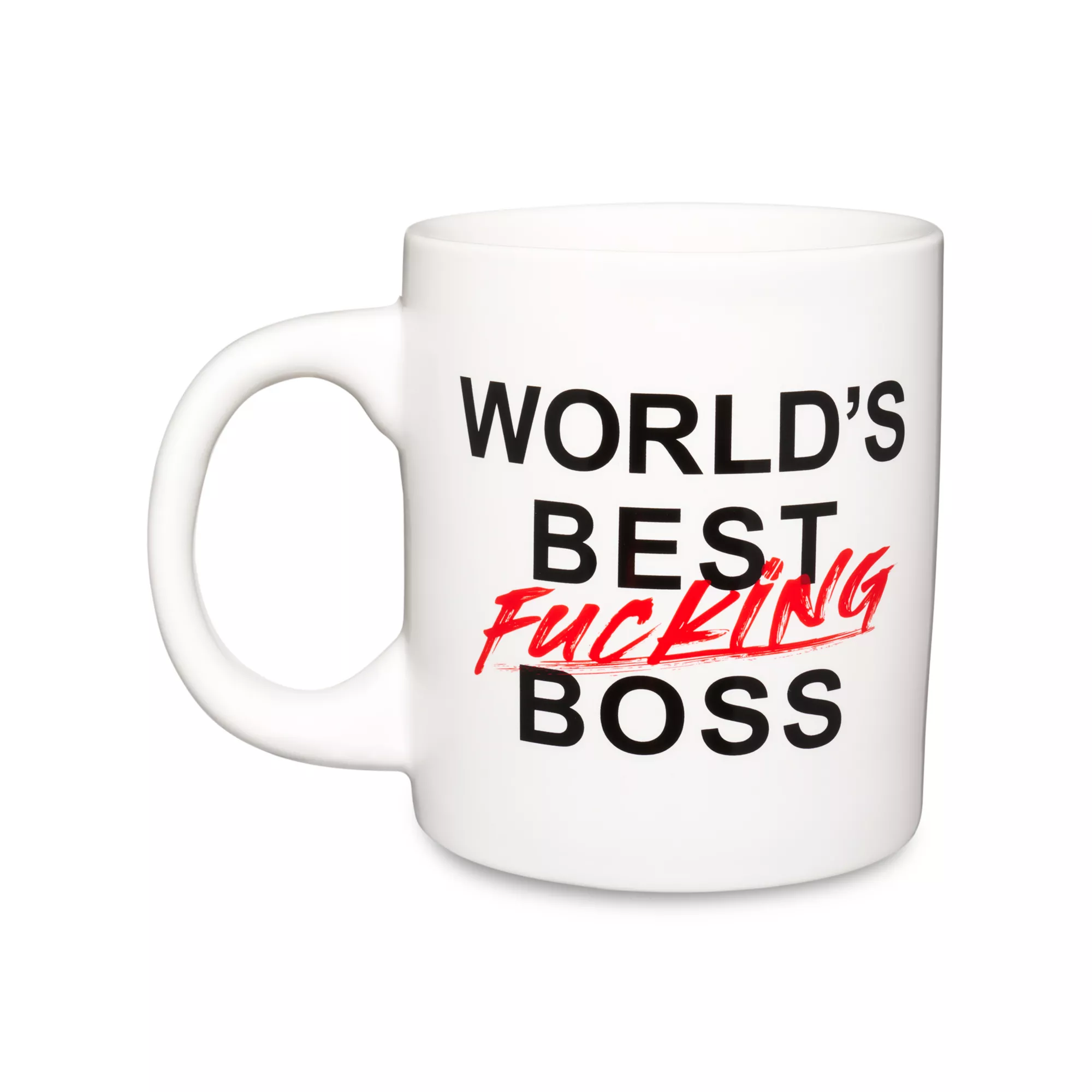 World's Best Fucking Boss Coffee Mug - 20 oz. at Spencer's