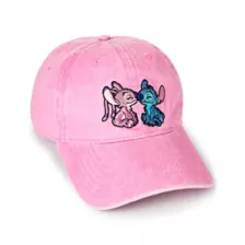 Pink Stitch and Angel Dad Hat - Lilo & Stitch at Spencer's