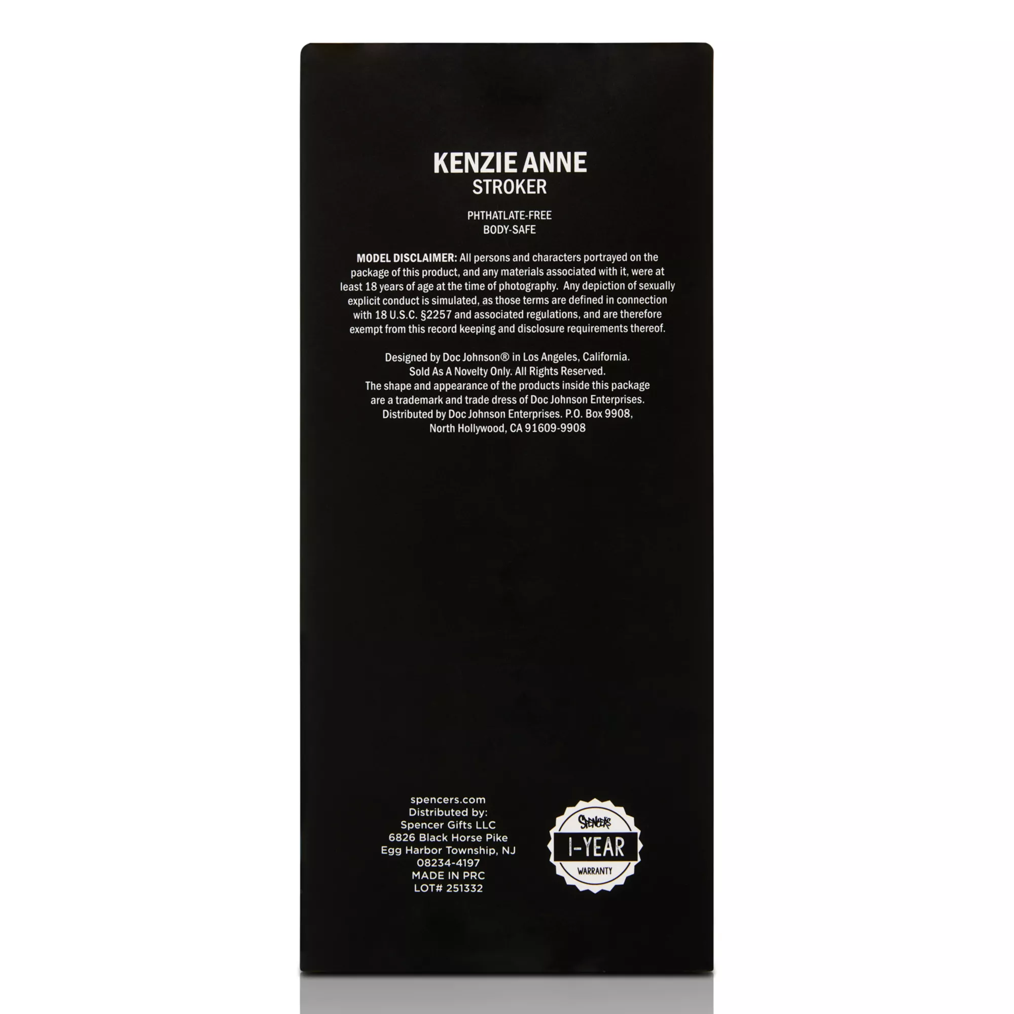 Porn Star Kenzie Anne Pussy Stroker - Arouz'd at Spencer's