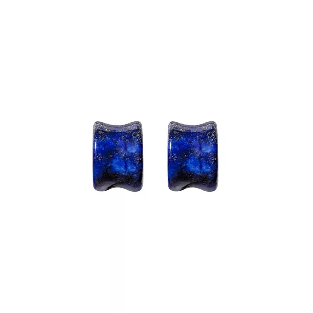 Lapis Stone Plugs at Spencer's