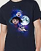 Dora Characters Moon T Shirt