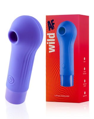 Wild AF 7-Speed Waterproof Suction Massager - 3.25 Inch